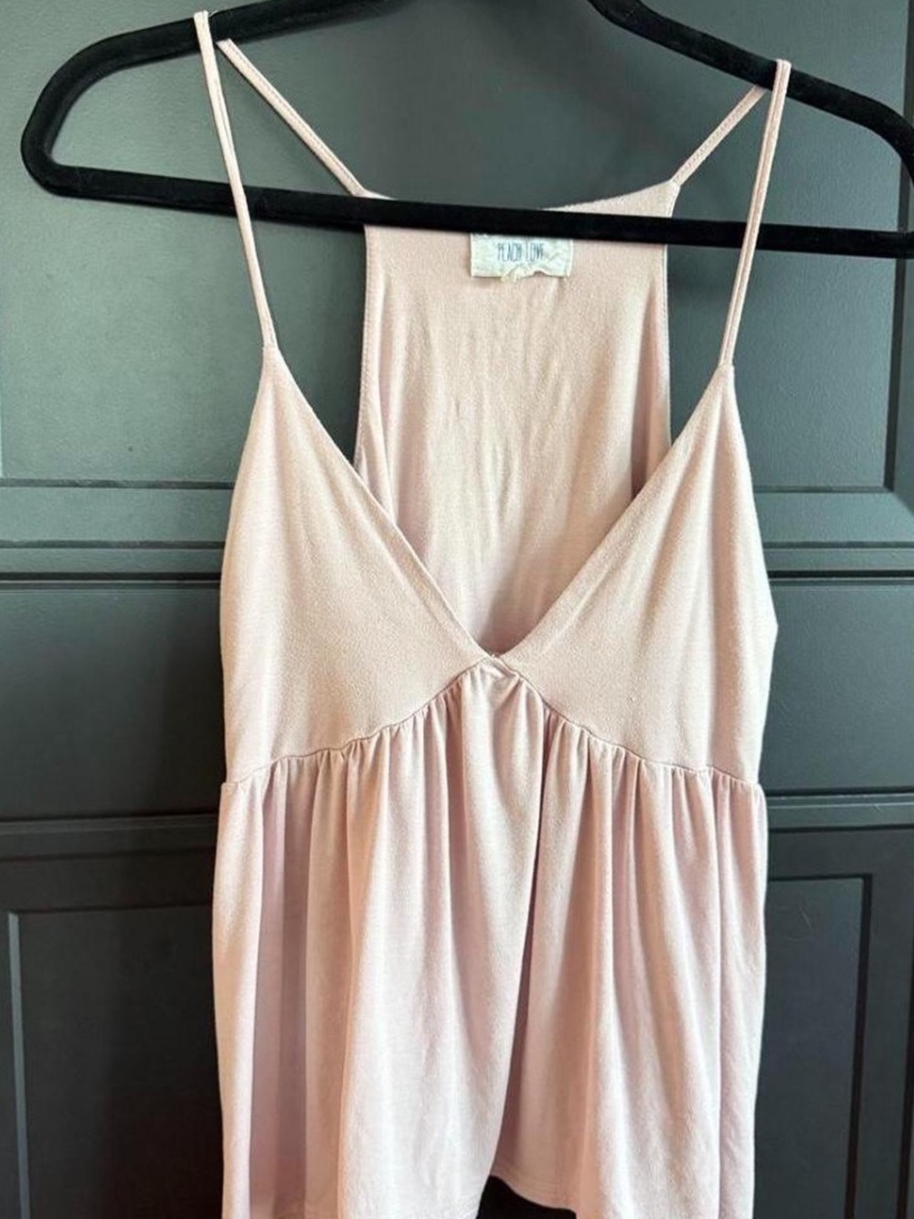 Peach Love California Light Peach Tank Top
